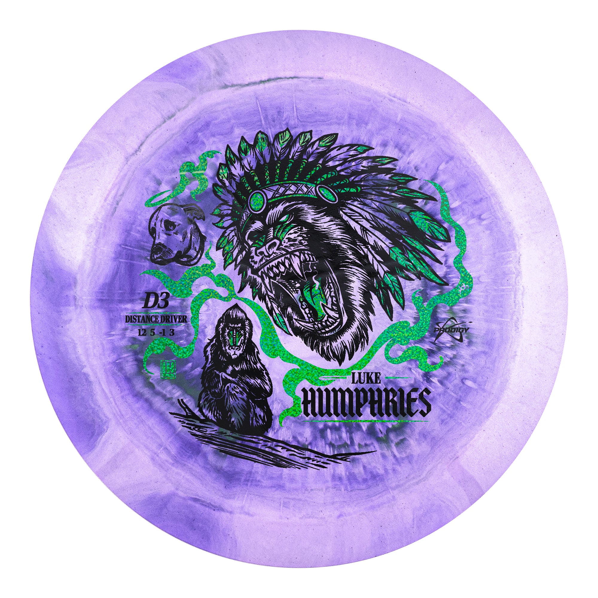 Prodigy D3 500 Spectrum Plastic - Luke Humphries 2026 Signature Series