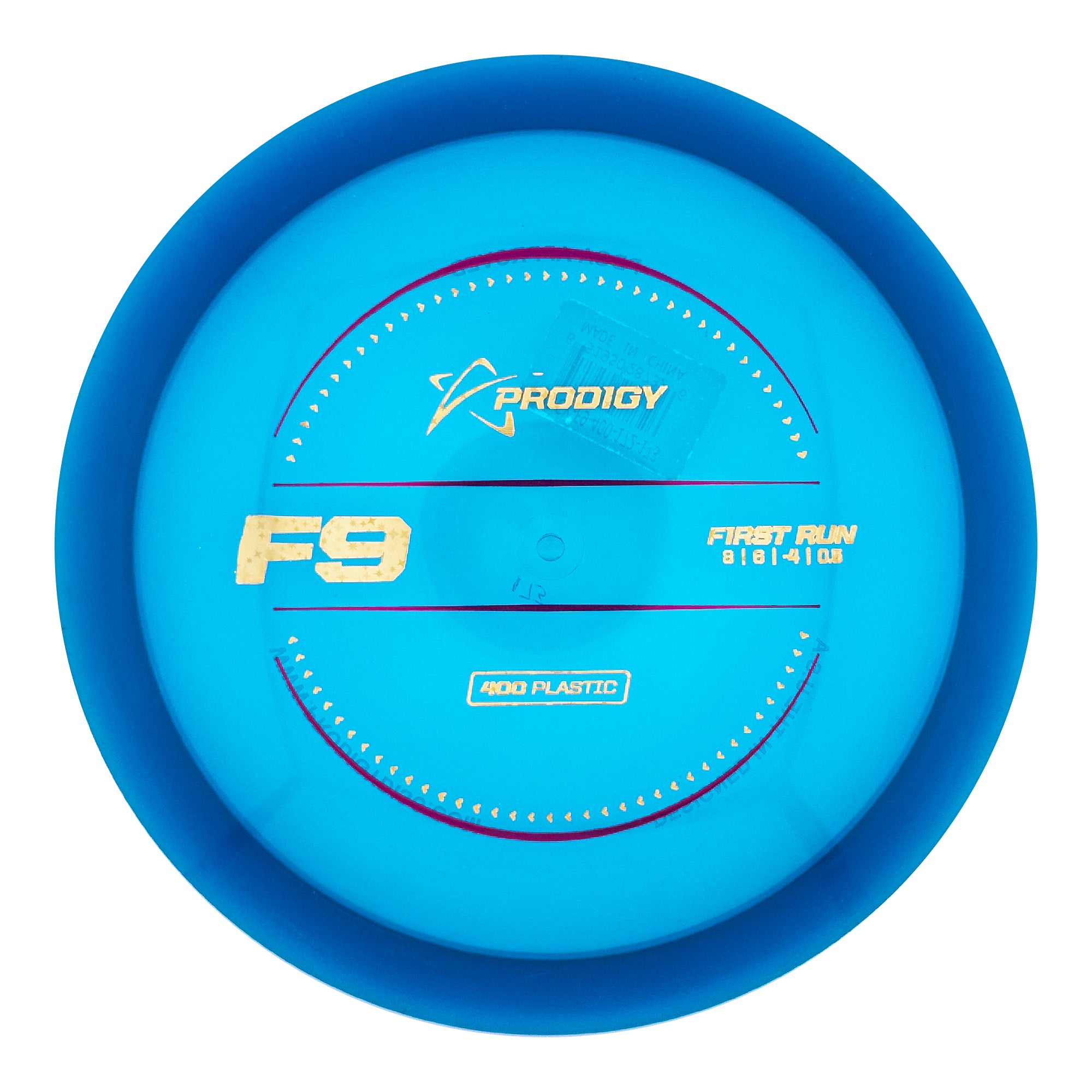 Prodigy F9 400 Plastic - First Run Stamp