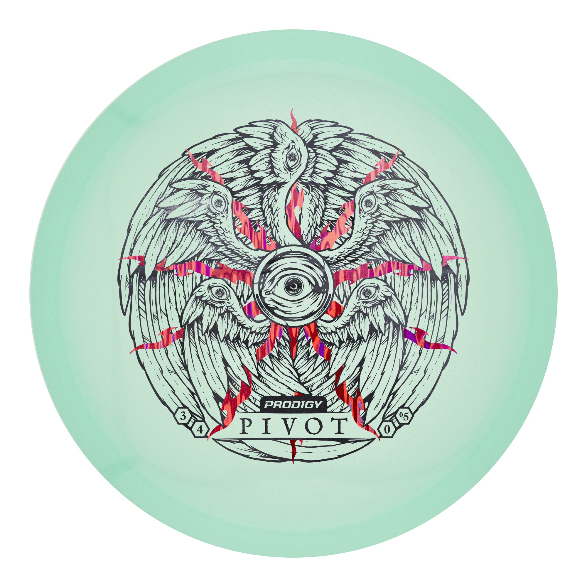 Prodigy Pivot 400 Glow Plastic - Seraphim Stamp