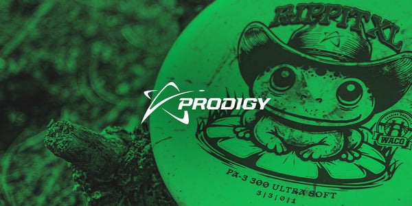 Prodigy Logo over 400 Ultra Soft disc