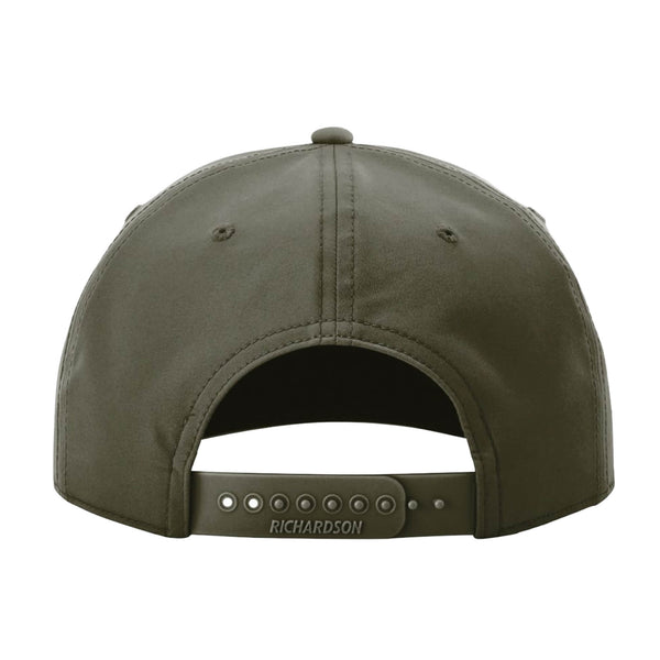 GoThrow Performance Five Panel Rope Snapback - Olive