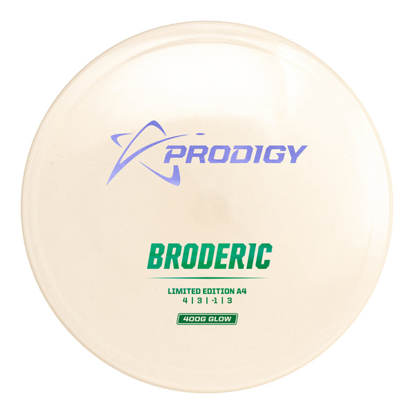 Prodigy A4 400G GLOW Plastic - Limited Edition Broderic X Prodigy Stock Stamp