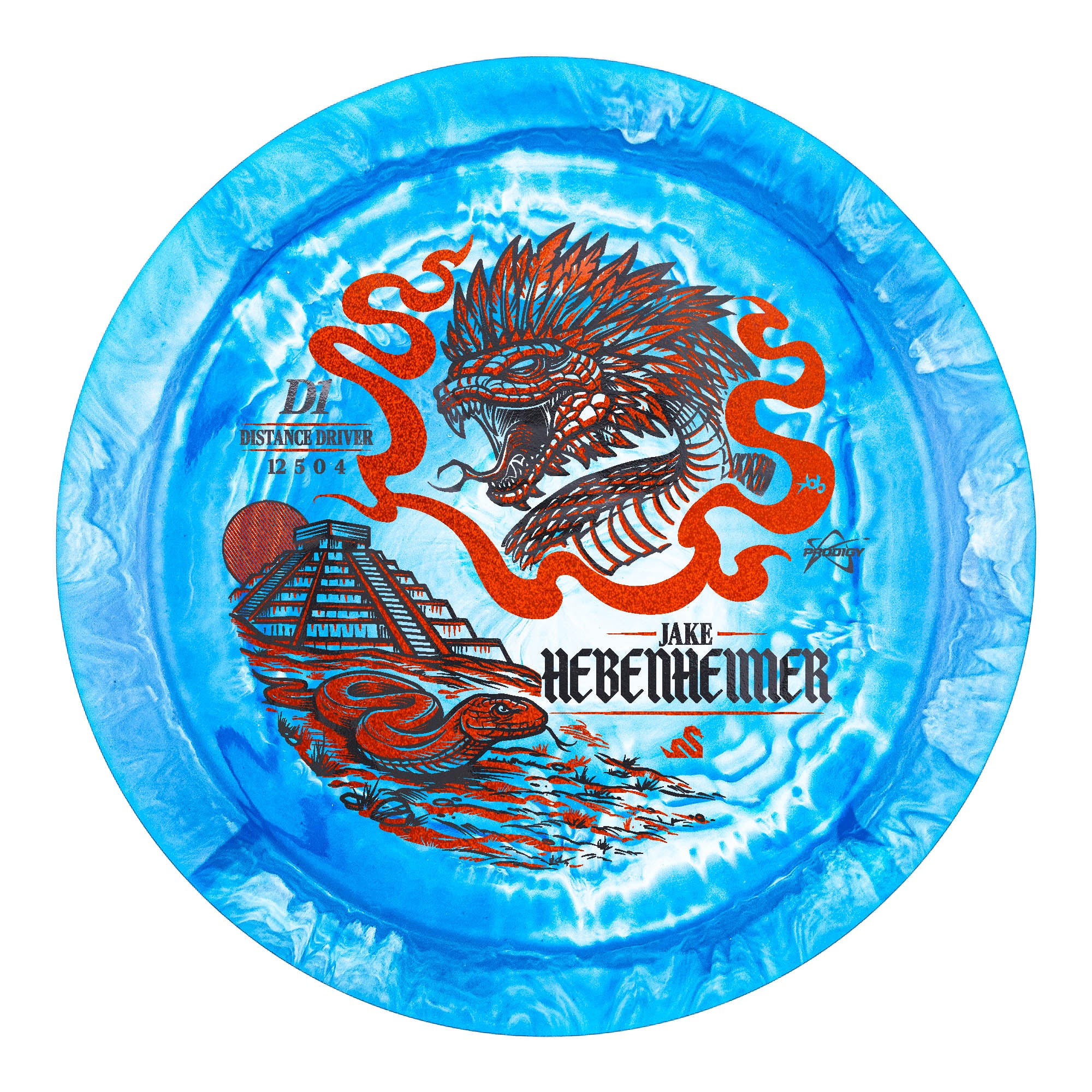 Prodigy D1 500 Spectrum Plastic - Jake Hebenheimer 2026 Signature Seri
