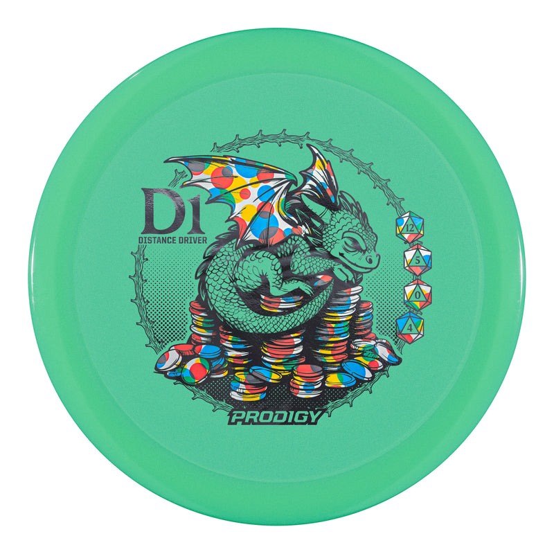 Prodigy D1 400 Color Glow Plastic - Dragon's Hoard Stamp