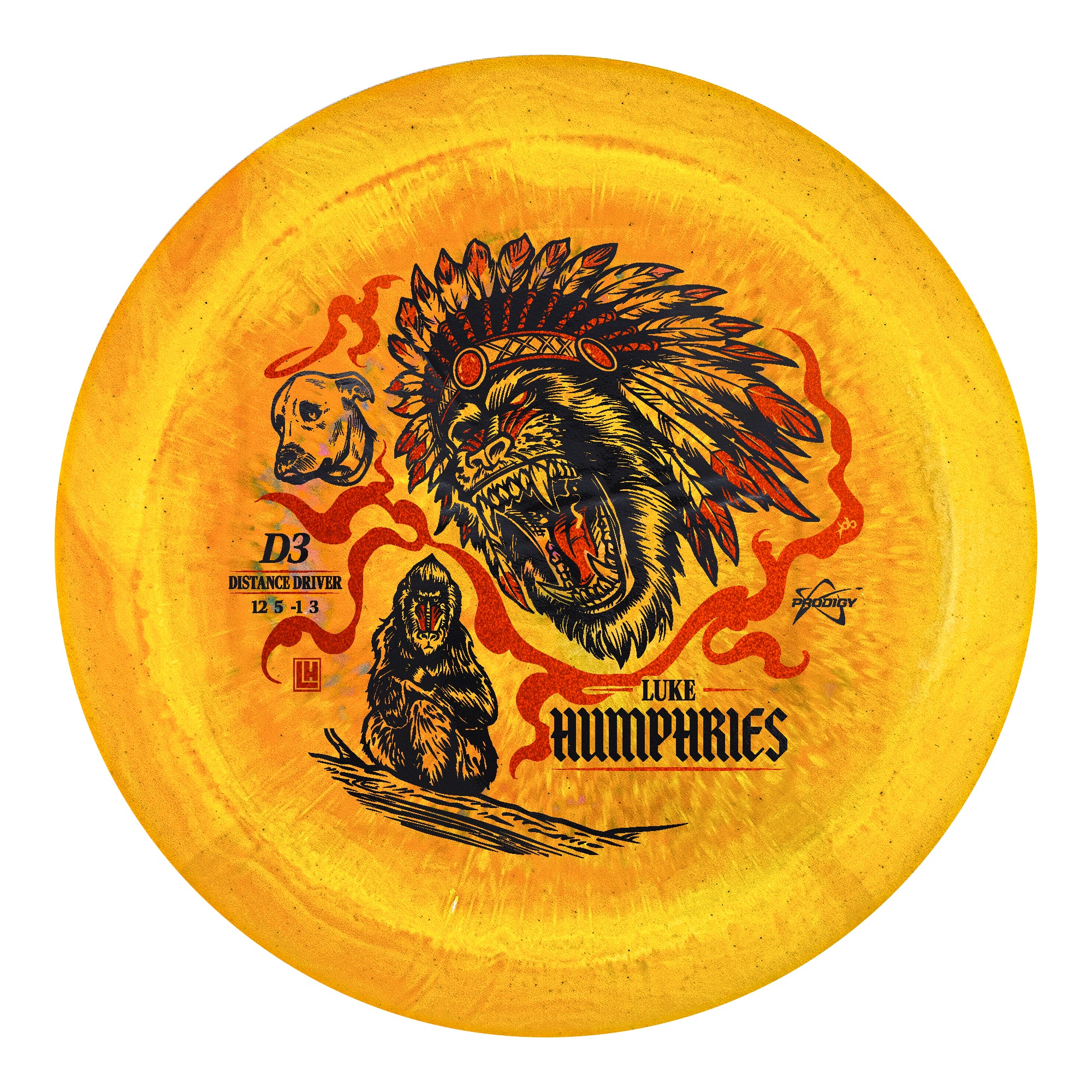 Prodigy D3 500 Spectrum Plastic - Luke Humphries 2026 Signature Series
