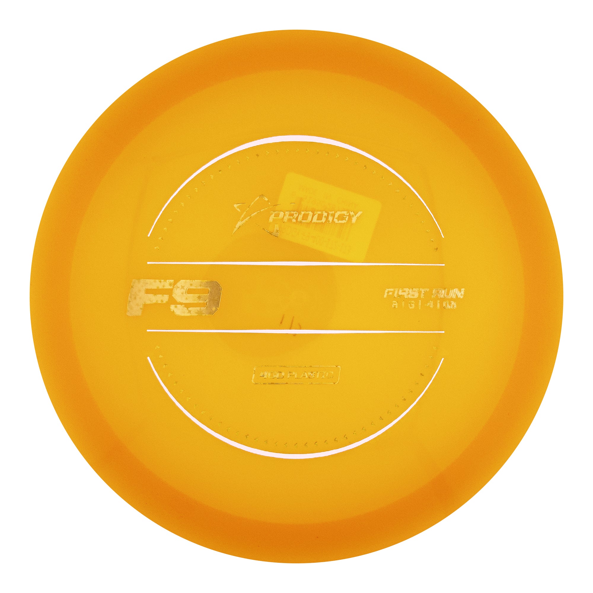 Prodigy F9 400 Plastic - First Run Stamp