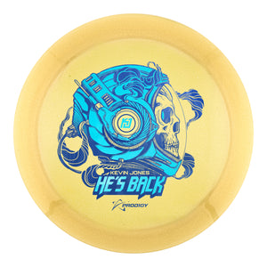 Prodigy Feedback 400 Gold Glimmer Plastic - Kevin Jones "He's Back" Stamp