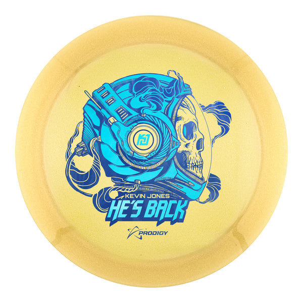 Prodigy Feedback 400 Gold Glimmer Plastic - Kevin Jones "He's Back" Stamp