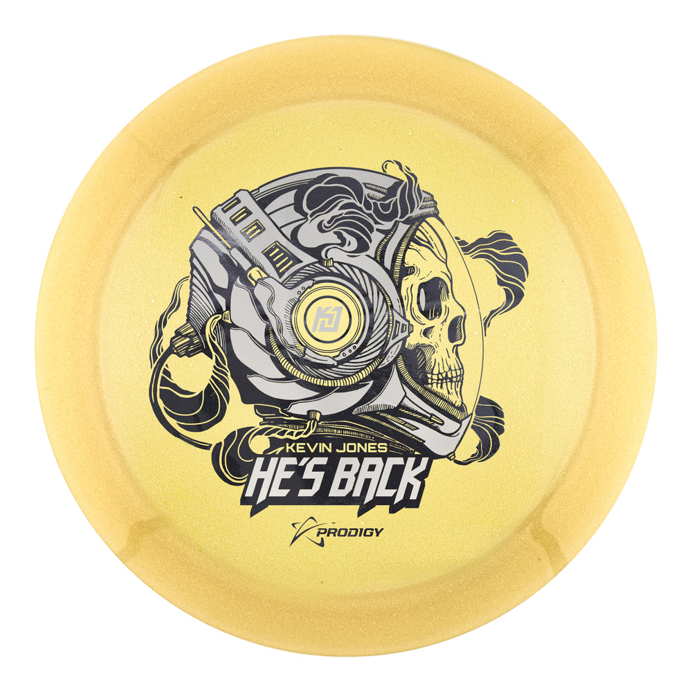 Prodigy Feedback 400 Gold Glimmer Plastic - Kevin Jones "He's Back" Stamp