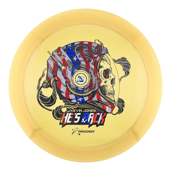 Prodigy Feedback 400 Gold Glimmer Plastic - Kevin Jones "He's Back" Stamp