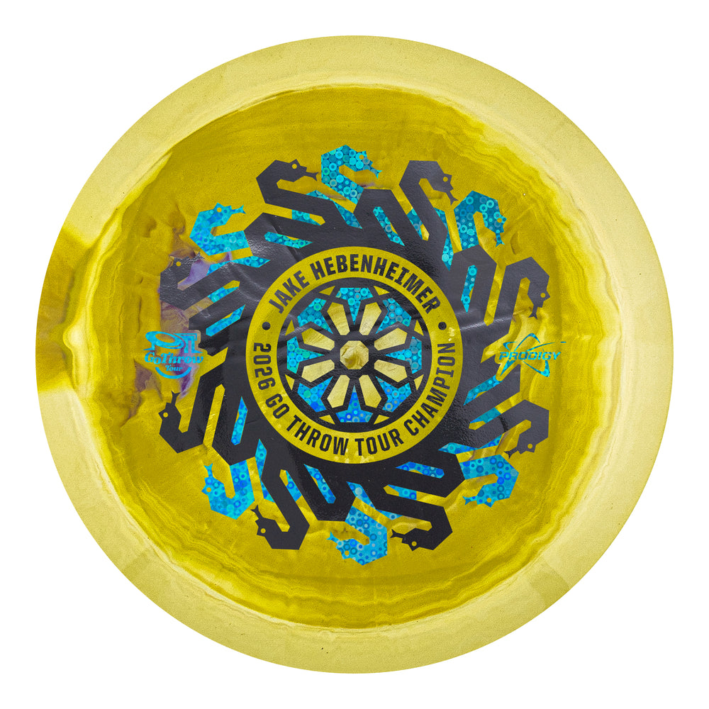 Prodigy Feedback 750 Spectrum Plastic - Jake Hebenheimer 2026 GoThrow Tour Champion Stamp