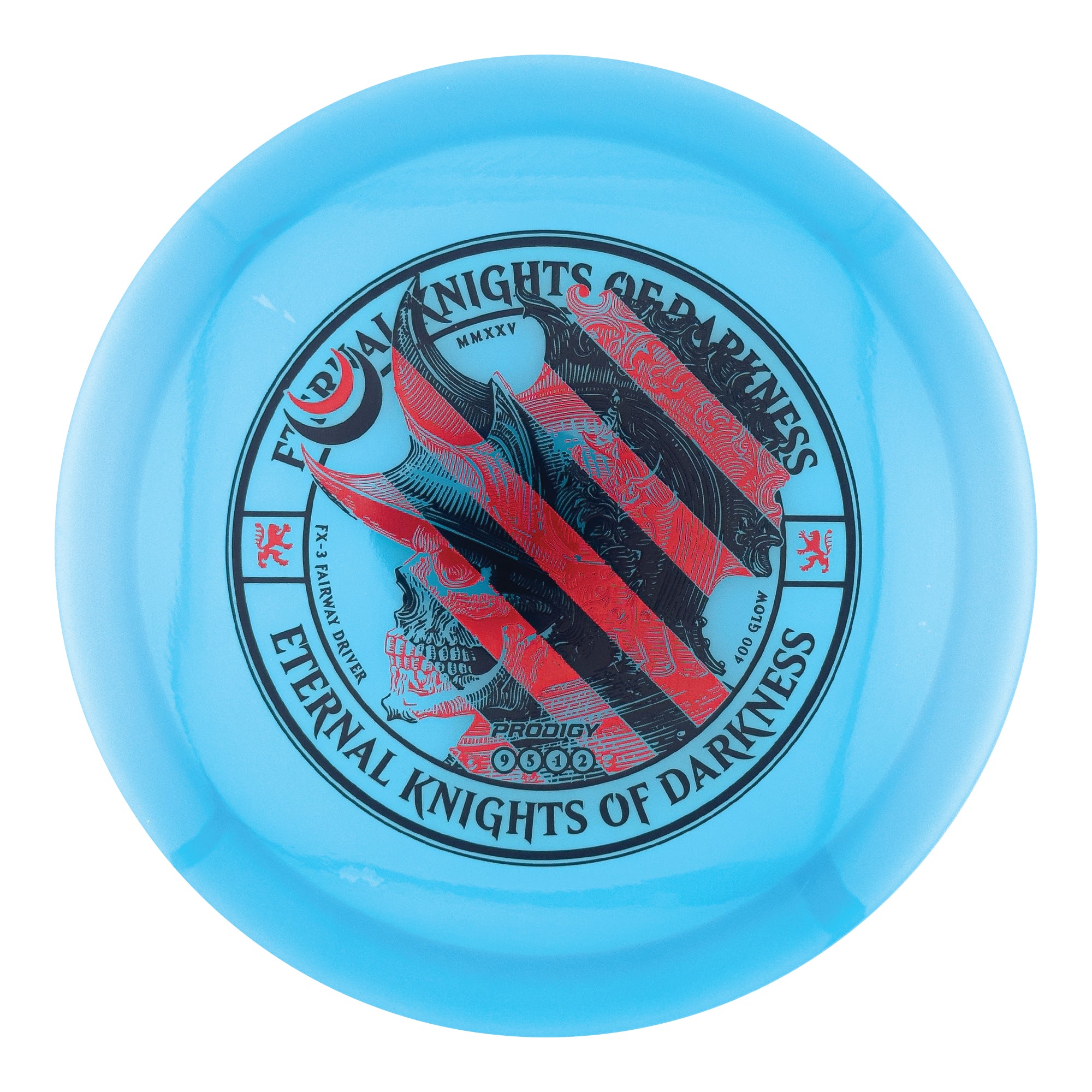 Prodigy FX-3 400 Glow Plastic - Eternal Knight Stamp