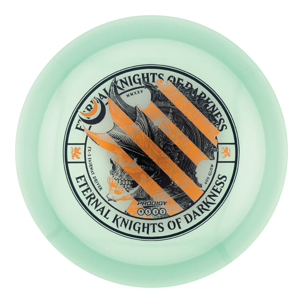 Prodigy FX-3 400 Glow Plastic - Eternal Knight Stamp