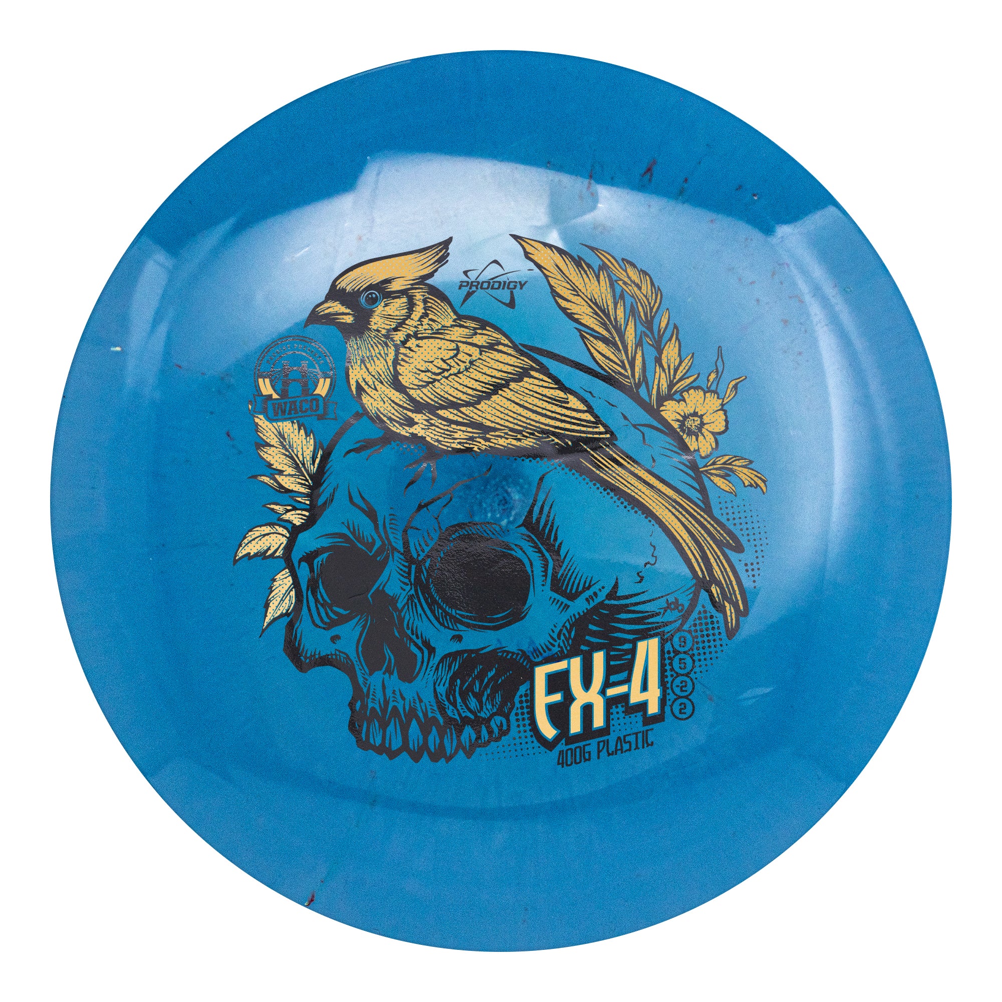 Prodigy FX-4 400G Plastic - Special Edition Scarlet WACO Fundraiser St