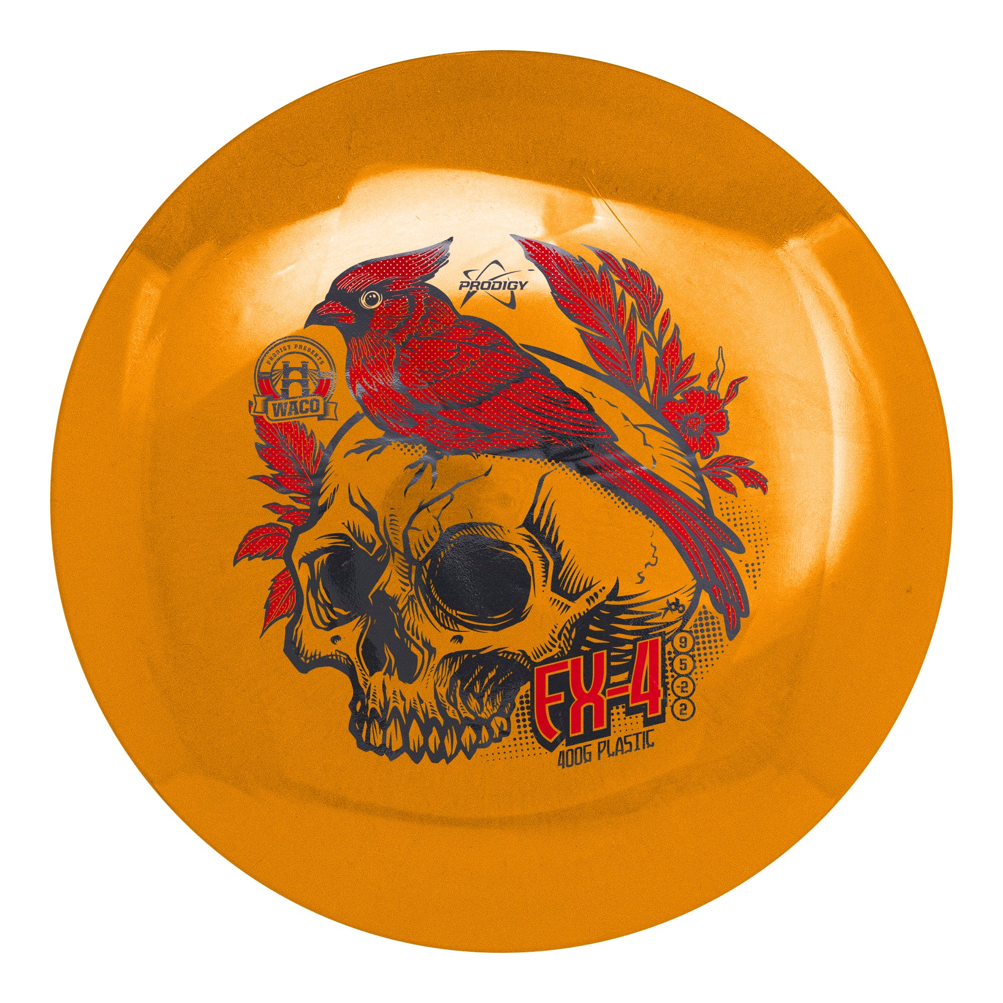 Prodigy FX-4 400G Plastic - Special Edition Scarlet WACO Fundraiser St