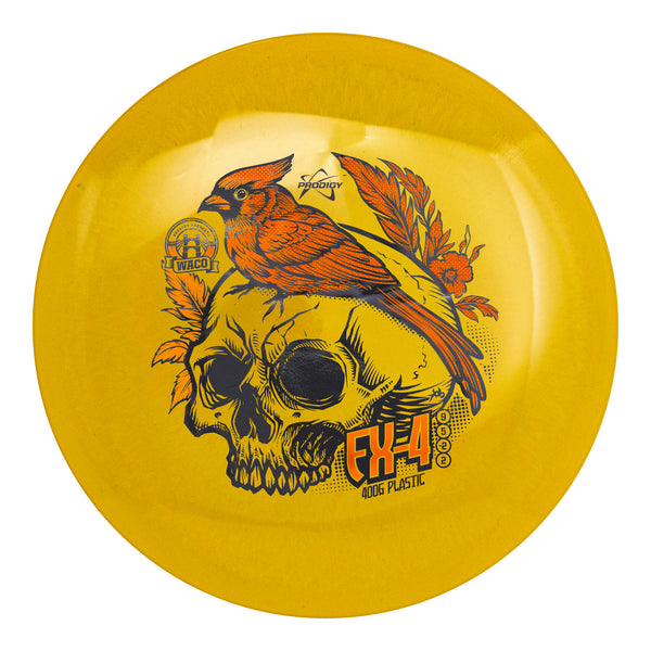 Prodigy FX-4 400G Plastic - Special Edition Scarlet WACO Fundraiser St