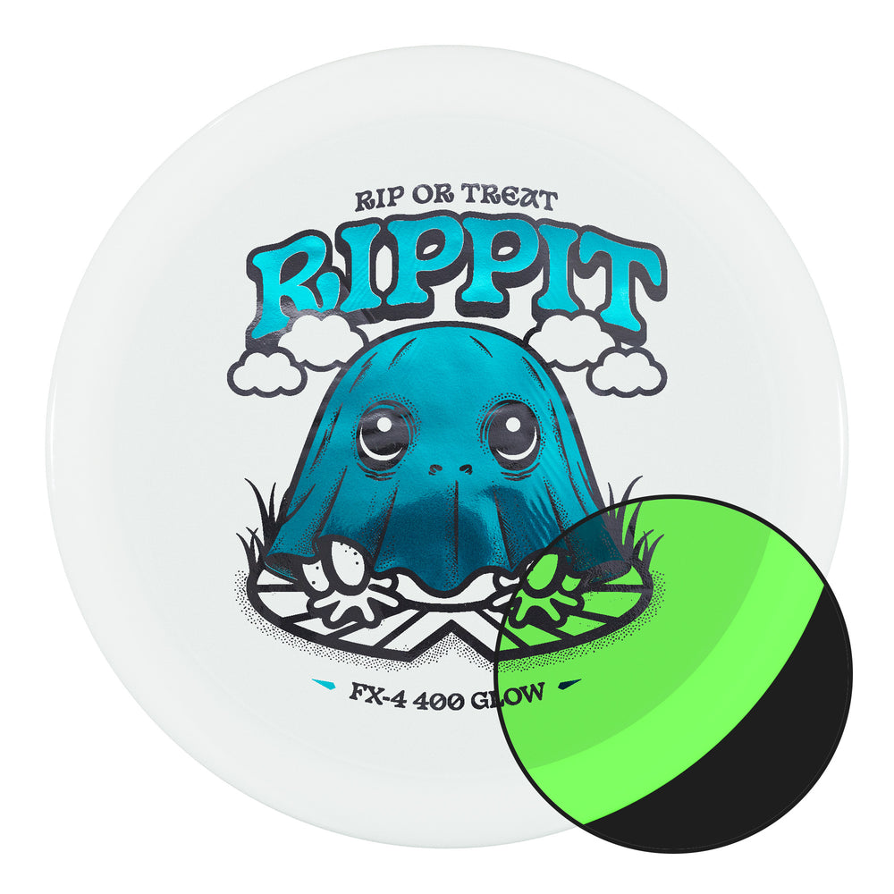 Prodigy FX-4 400 Glow Plastic - Rip or Treat Rippit Stamp
