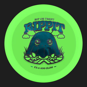 Prodigy FX-4 400 Glow Plastic - Rip or Treat Rippit Stamp