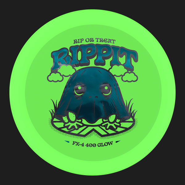 Prodigy FX-4 400 Glow Plastic - Rip or Treat Rippit Stamp
