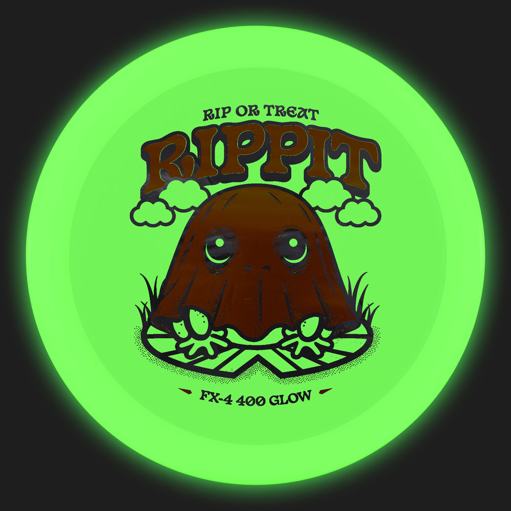 Prodigy FX-4 400 Glow Plastic - Rip or Treat Rippit Stamp