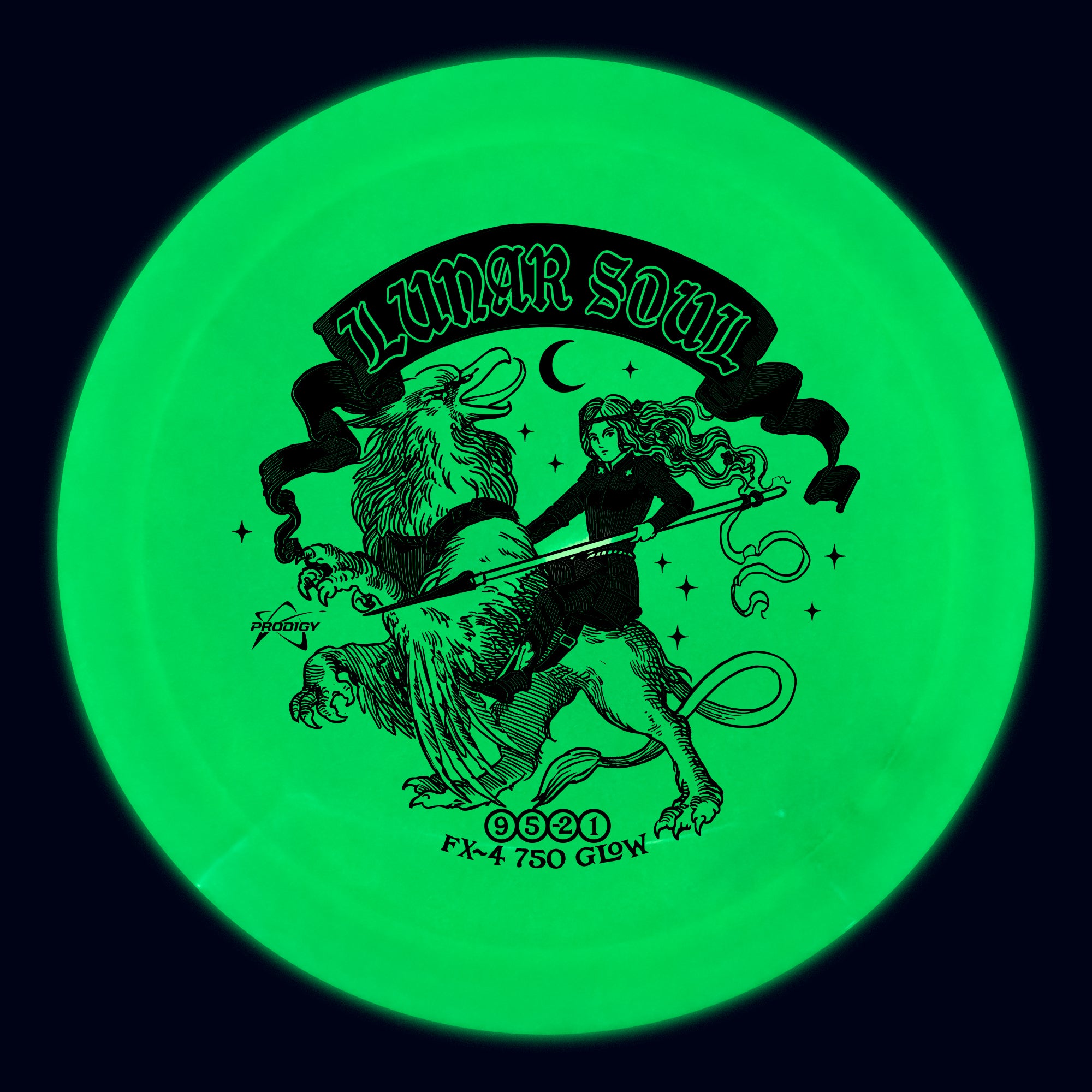 Prodigy FX-4 750 Color GLOW Plastic - Lunar Soul Stamp