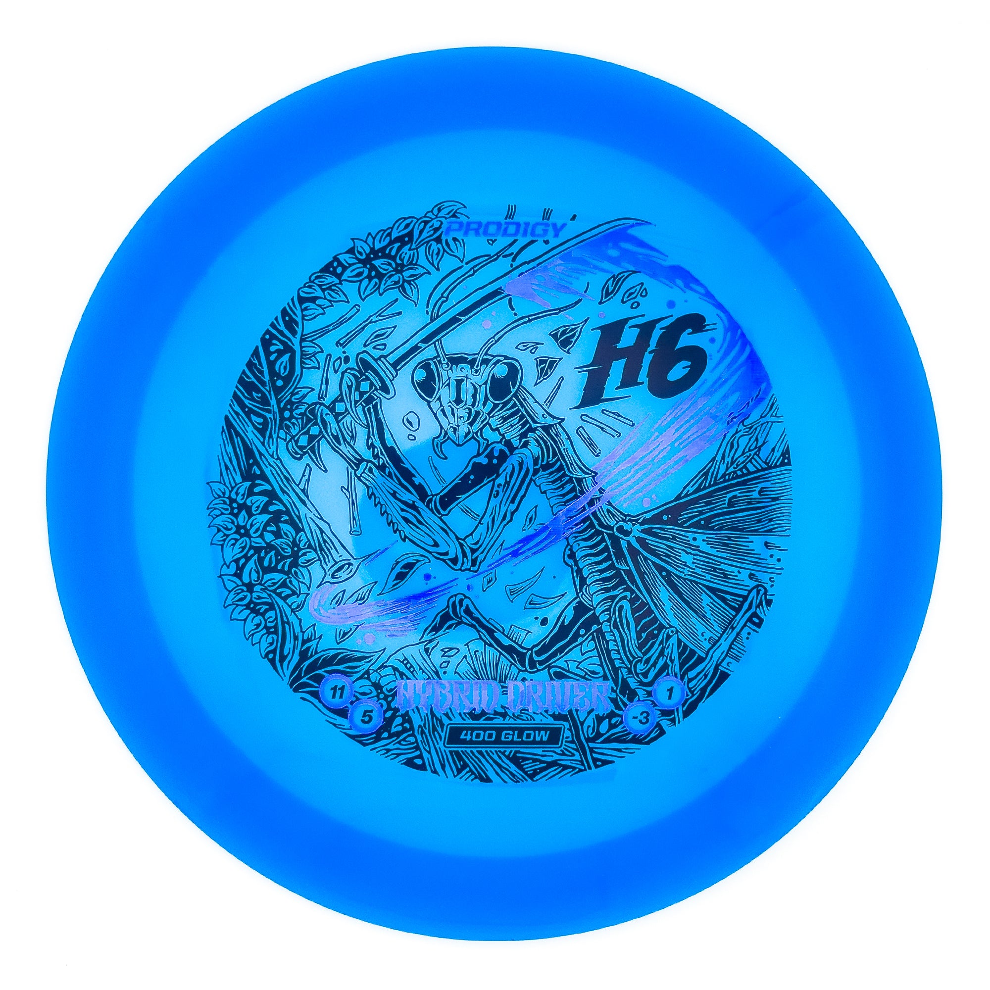 Prodigy H6 400 Glow Plastic - Slasher Stamp