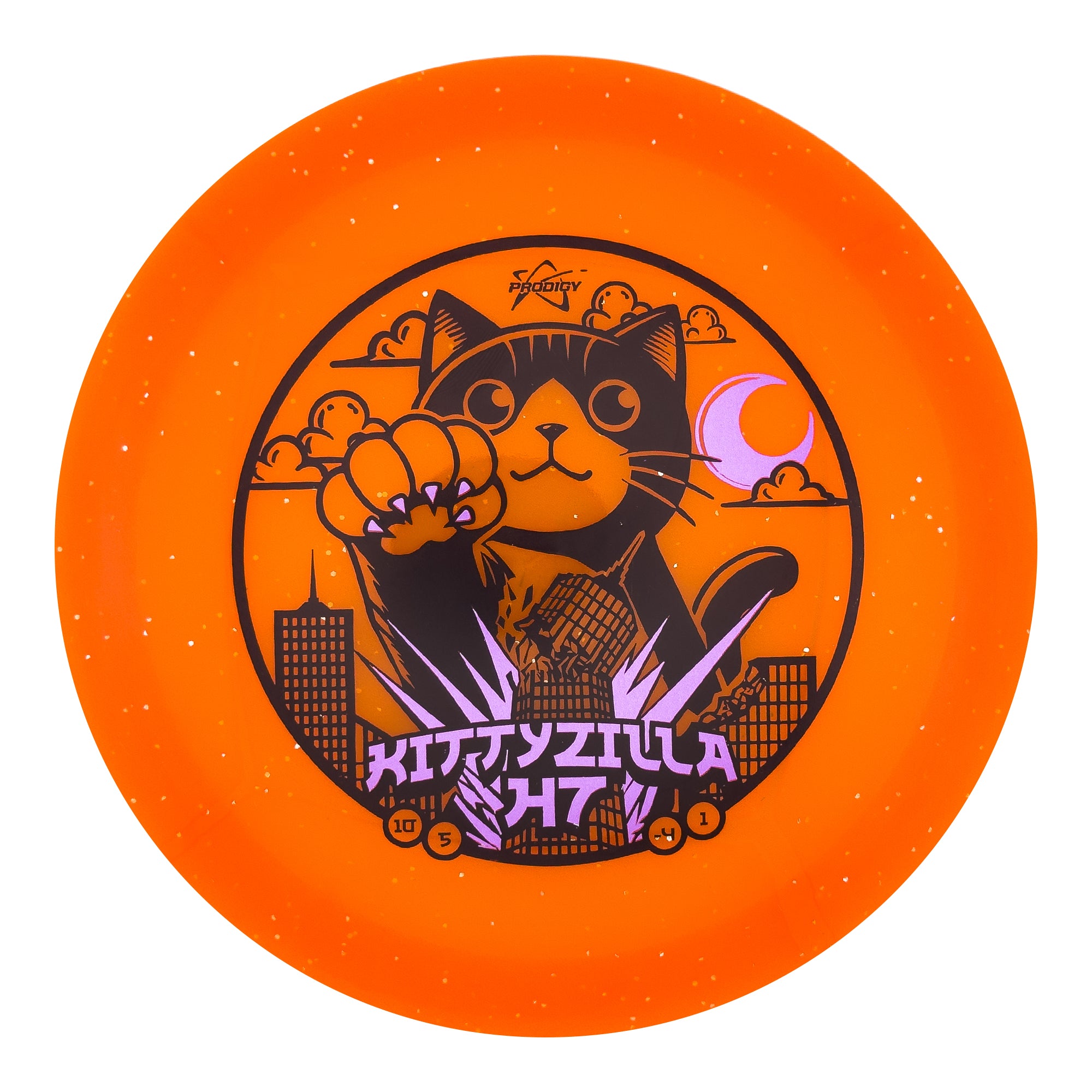 Prodigy H7 750 Glimmer Plastic - Kittyzilla Returns Stamp