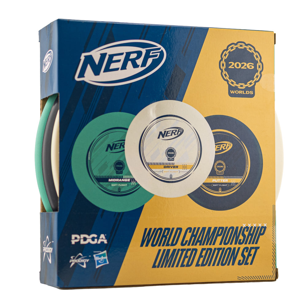 NERF Soft Flight PDGA World Championship - Limited Edition 3 Disc Set