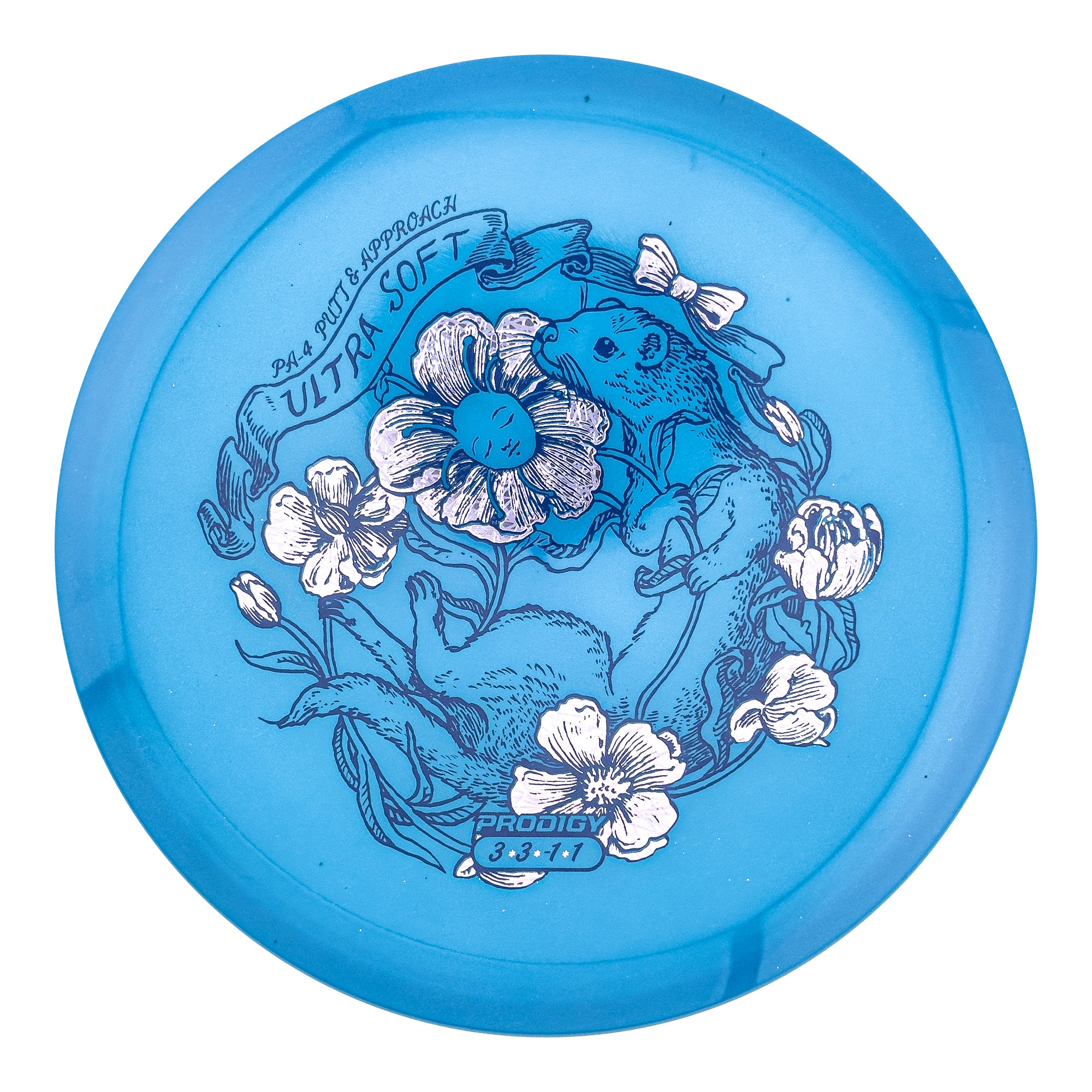 ★希少★バグワン BE REALISTIC PLAN FOR A MIRACLE Prodigy PA-4 400 Ultra Soft Plastic - Wildflower Stamp