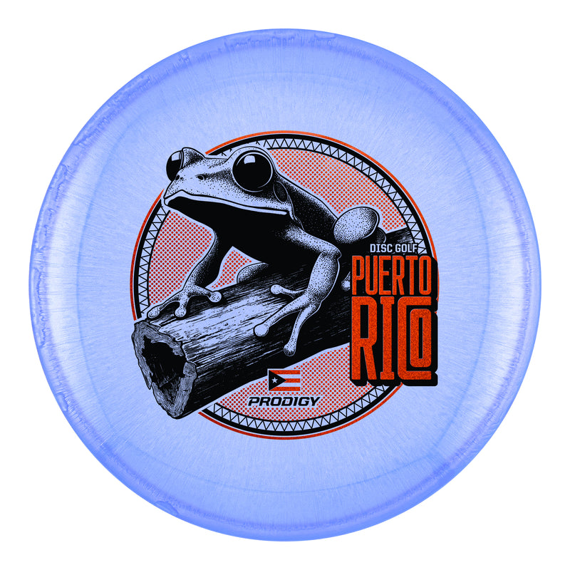 Prodigy PA-5 500 Ultra Soft GLOW Plastic - Puerto Rico Disc Golf Fundraiser "Coquí" Stamp