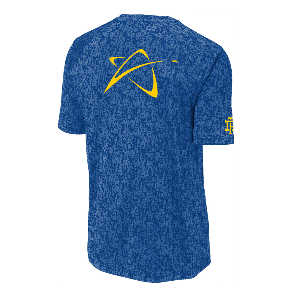 Prodigy Youth Performance T-Shirt - Sportscript - Royal Digi-Camo
