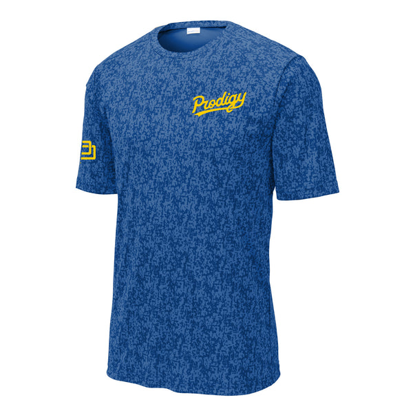Prodigy Performance T-Shirt - Sportscript - Royal Digi-Camo (Pre-Order)