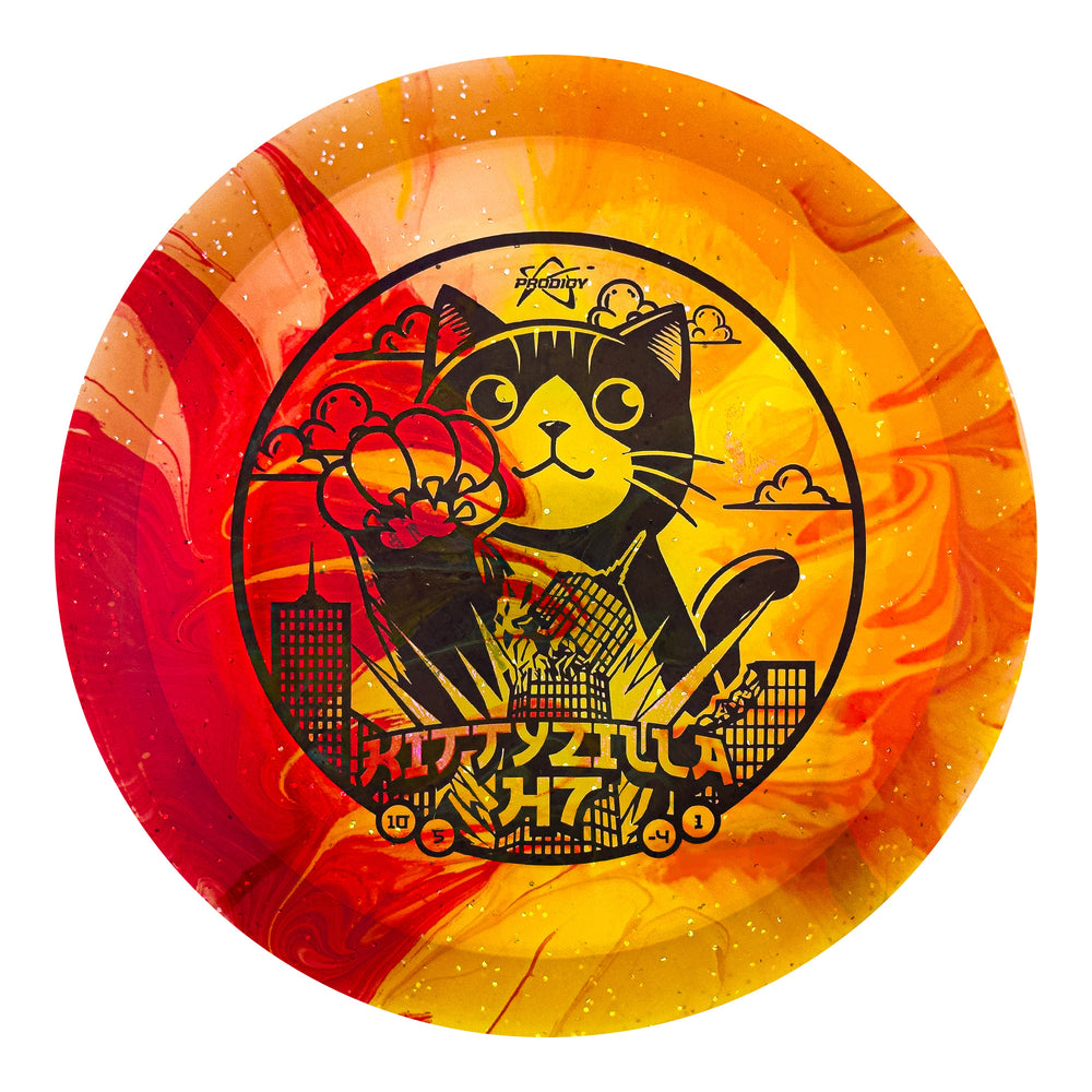 Prodigy H7 750 Glimmer Plastic - Kittyzilla Returns Stamp X Reidiculous Concepts Dye