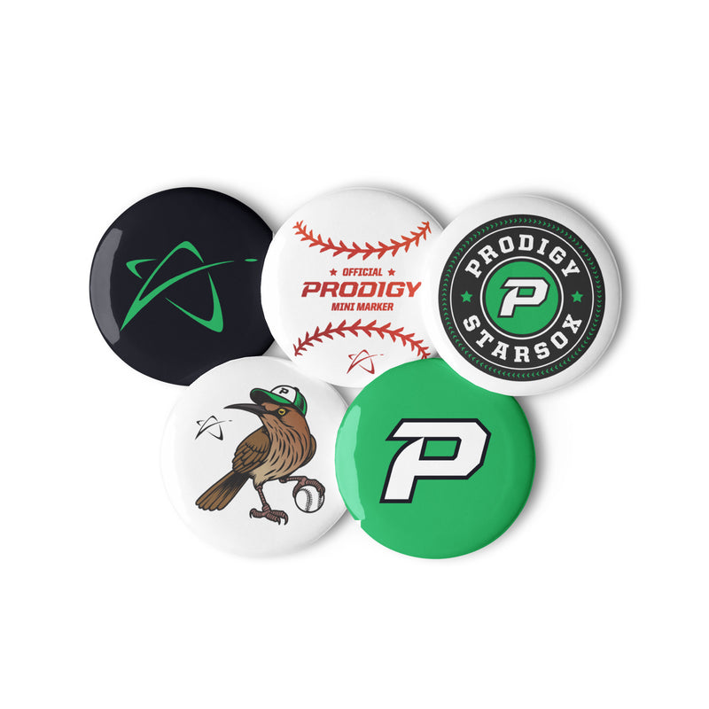 Prodigy Starsox Pin Buttons - Prodigy Club Exclusive