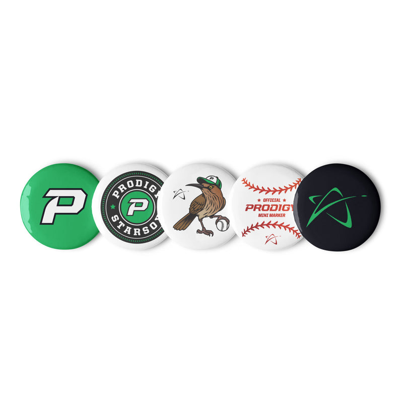 Prodigy Starsox Pin Buttons - Prodigy Club Exclusive