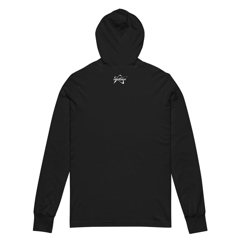 Prodigy Unisex Hooded Long Sleeve Tee - Bar Logo