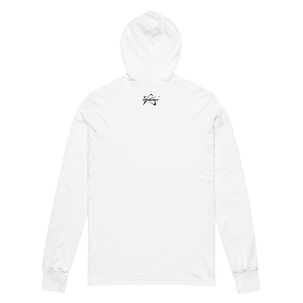 Prodigy Unisex Hooded Long Sleeve Tee - Bar Logo