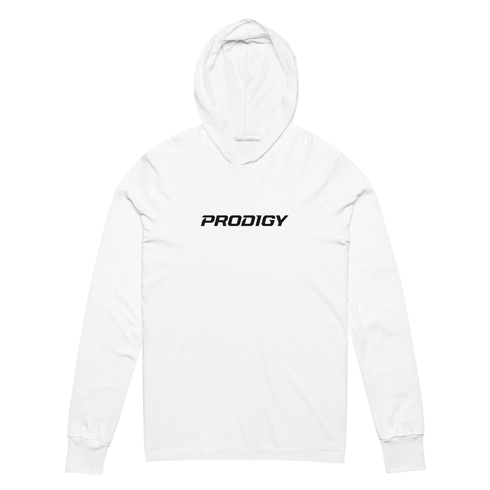 Prodigy Unisex Hooded Long Sleeve Tee - Bar Logo
