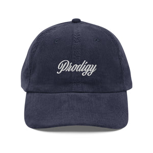Prodigy Vintage Corduroy Cap - Script Wordmark