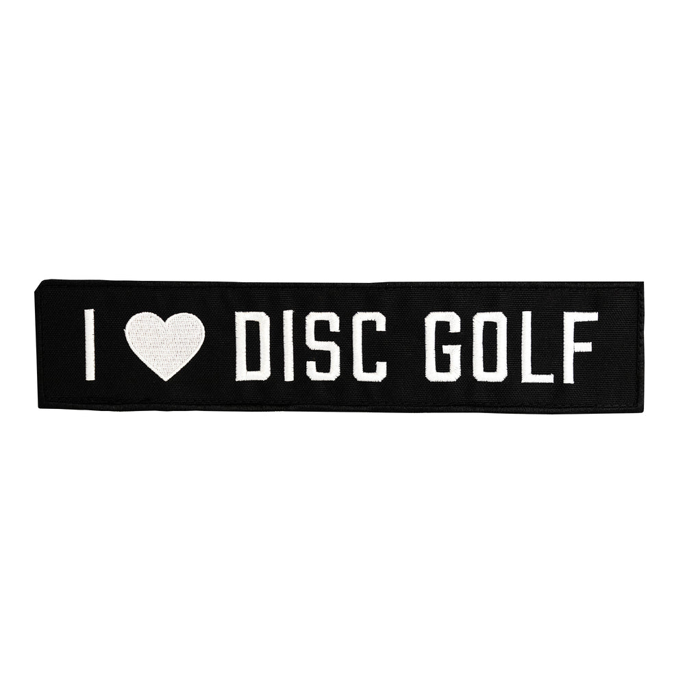 Disc Golf Patch for BP-1 V3 "I Love Disc Golf"